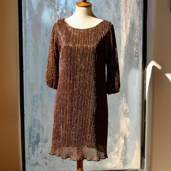 Prairie New York Metallic Dress - Picture 1 of 16